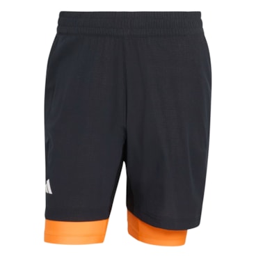 Shorts Adidas Tight Climacool 2 In 1 Masculino - Preto