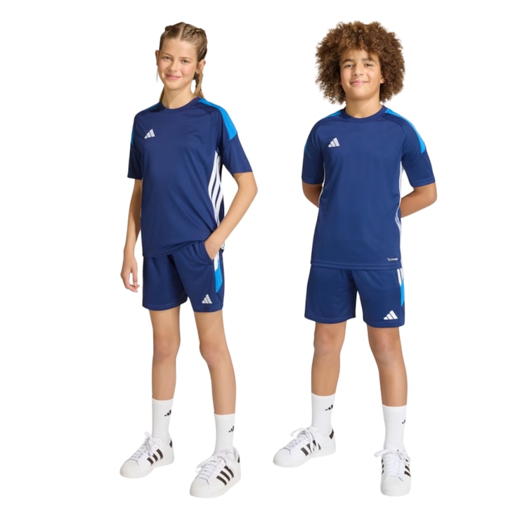 Shorts Adidas Tiro Essentials Infantil - Azul