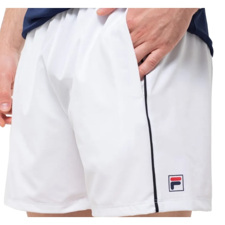 Shorts Fila Match II 6 Masculino - Branco