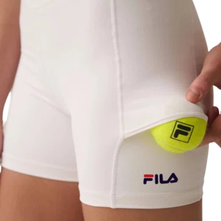 Shorts Fila Tennis Basic Feminino - Branco