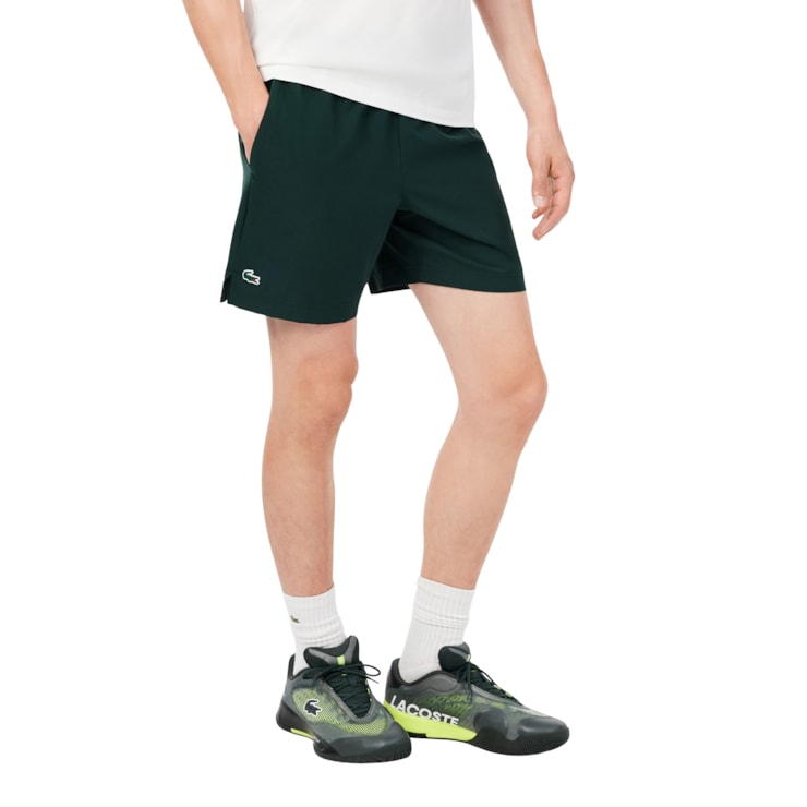 Shorts Lacoste Medvedev Us Open Masculino - Verde
