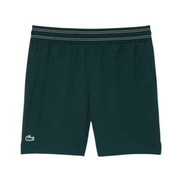 Shorts Lacoste Medvedev Us Open Masculino - Verde