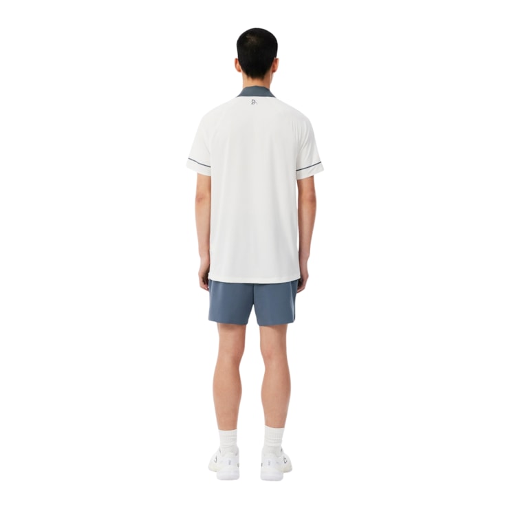 Shorts Lacoste Novak Djokovic Us Open Masculino - Azul