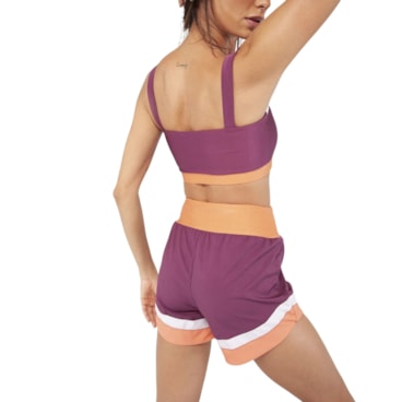 Shorts Lauf Titanium Feminino - Roxo