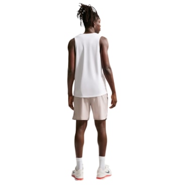 Shorts Nike Challenger 7 Pol Masculino - Bege