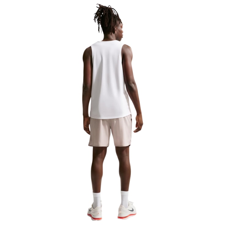 Shorts Nike Challenger 7 Pol Masculino - Bege