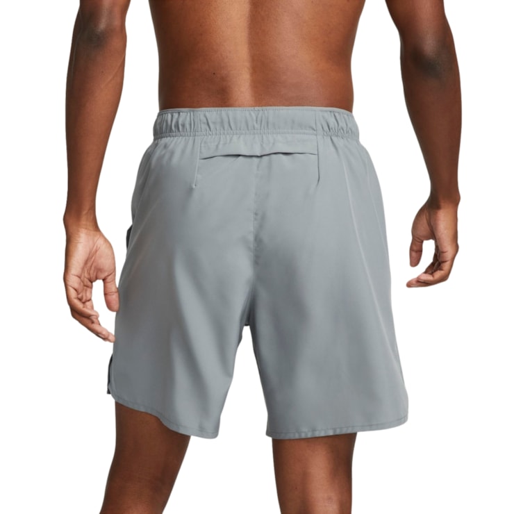 Shorts Nike Challenger 7 Pol Masculino - Cinza