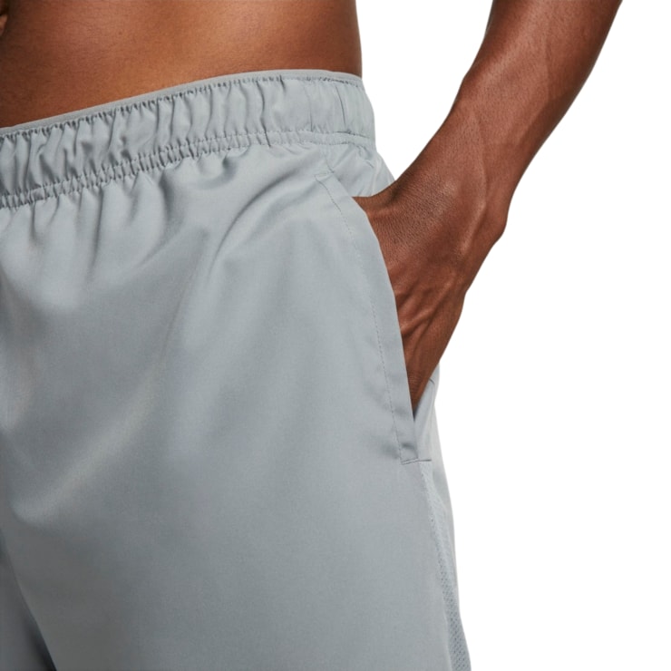 Shorts Nike Challenger 7 Pol Masculino - Cinza