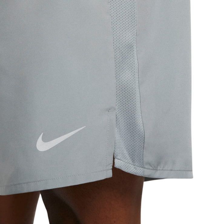 Shorts Nike Challenger 7 Pol Masculino - Cinza