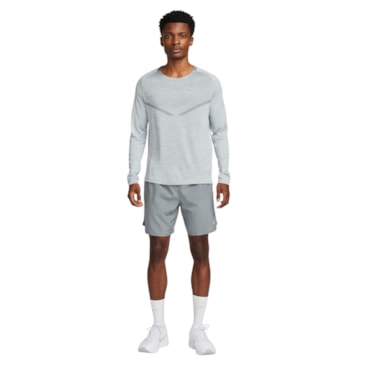 Shorts Nike Challenger 7 Pol Masculino - Cinza