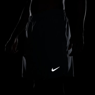 Shorts Nike Challenger 7 Pol Masculino - Cinza