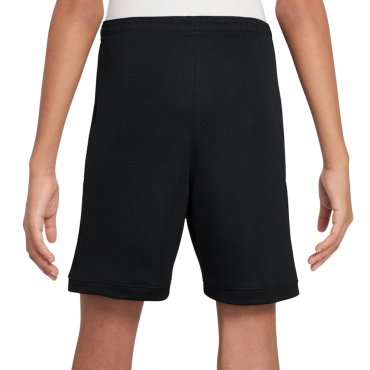 Shorts Nike Dri-Fit Academy 7 Pol Infantil - Preto