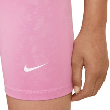 Shorts Nike Dri-Fit Aop 3 Pol Infantil - Rosa