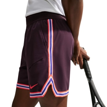 Shorts Nike Dri-Fit Court Slam Ny Masculina - Roxo