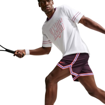 Shorts Nike Dri-Fit Court Slam Ny Masculina - Roxo