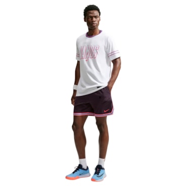 Shorts Nike Dri-Fit Court Slam Ny Masculina - Roxo