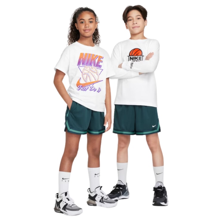Shorts Nike Dri-Fit Dna 5 Pol Infantil - Verde