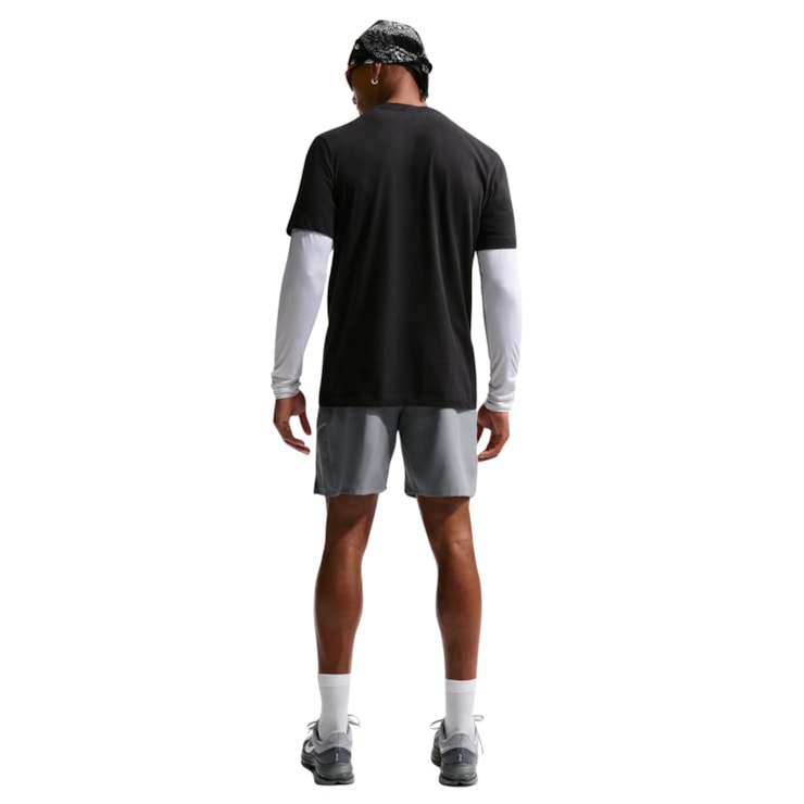 Shorts Nike Dri-Fit Miler 7 Pol Masculino - Cinza