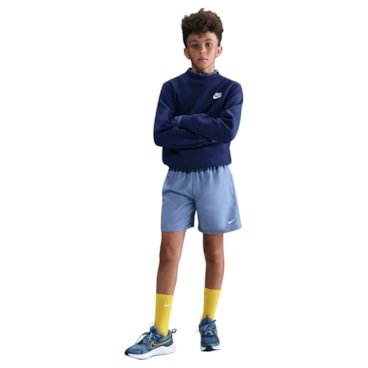 Shorts Nike Dri-Fit Multi Infantil - Azul