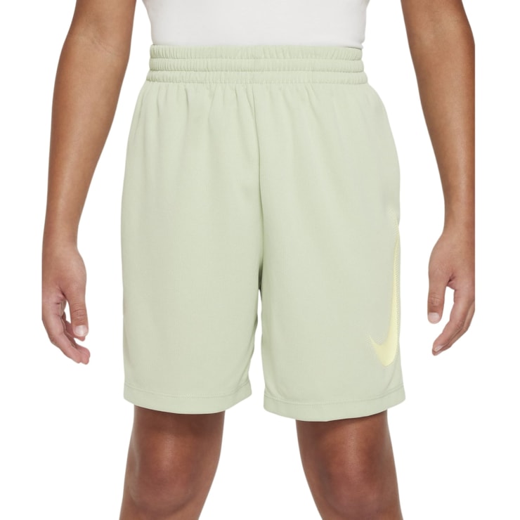 Shorts Nike Dri-Fit Multi Infantil - Verde Claro