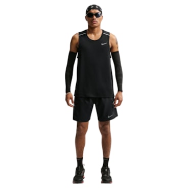 Shorts Nike Dri-Fit Nike Miler 7 Pol Masculino - Preto