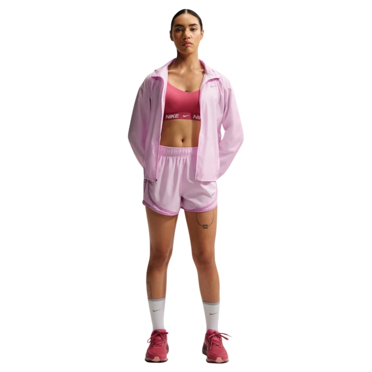 Shorts Nike Dri-Fit Tempo 3 Pol Feminino - Rosa