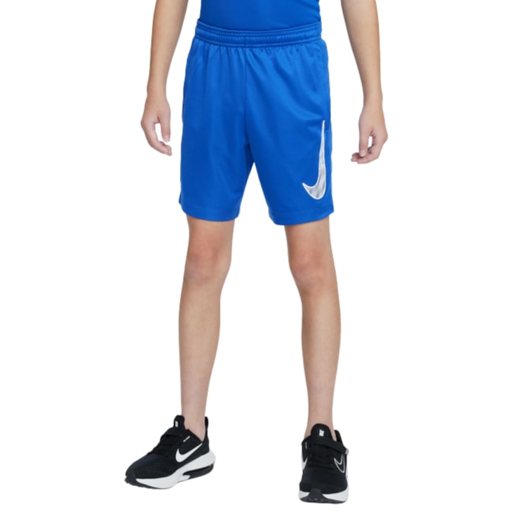 Shorts Nike Dri-Fit Trophy23 Infantil - Azul