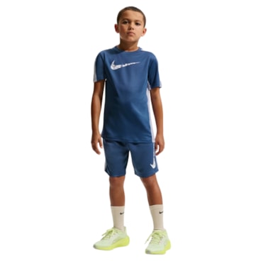 Shorts Nike Dri-Fit Trophy23 Infantil - Azul