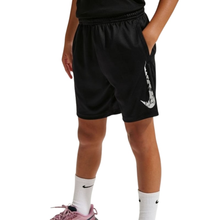 Shorts Nike Dri-Fit Trophy23 Infantil - Preto