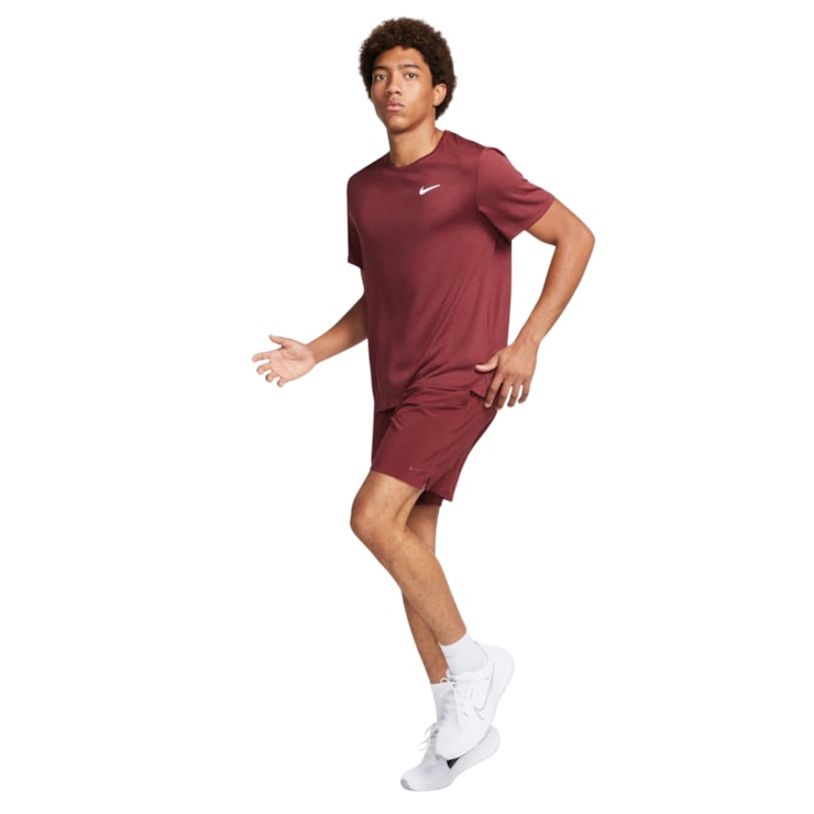 Shorts Nike Dri-Fit Unlimited Masculino - Vinho