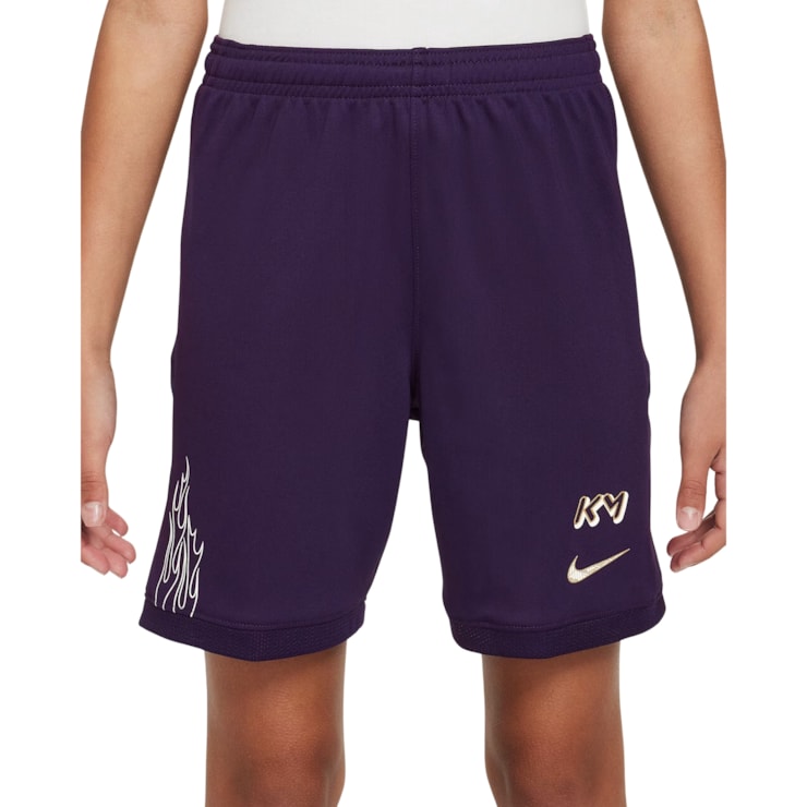 Shorts Nike Kylian Mbappé Academy 25 Infantil - Roxo