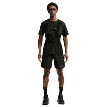 Shorts Nike Miler 7 Pol 2 In 1 Masculino - Preto