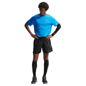 Shorts Nike Miler Dri-Fit 5 Pol Masculino - Preto