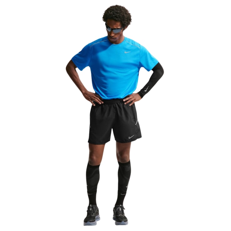 Shorts Nike Miler Dri-Fit 5 Pol Masculino - Preto