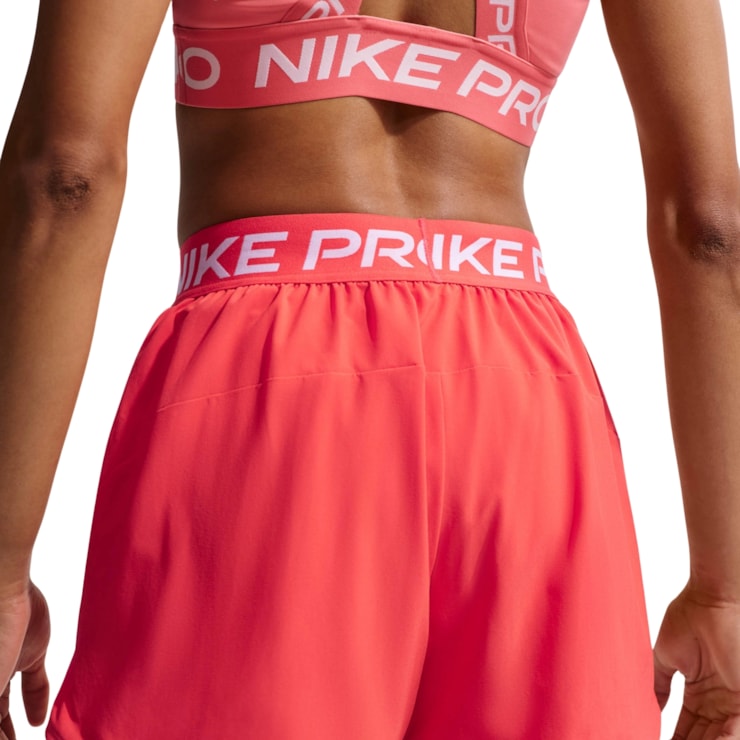 Shorts Nike Pro Feminino - Vermelho