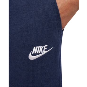 Shorts Nike Sportswear Club Knit 6 Pol Infantil - Azul Marinho