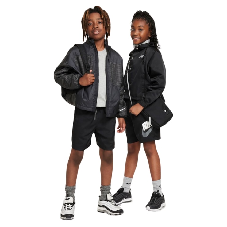 Shorts Nike Sportswear Infantil - Preto