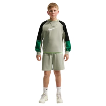 Shorts Nike Tracksuit Crew Infantil - Verde