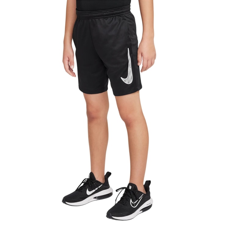 Shorts Nike Trophy23 Dri-Fit Infantil - Preto