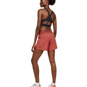 Shorts On 5 Pol Feminino - Coral Rubi