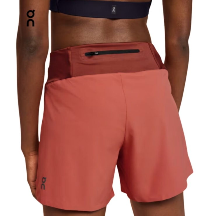 Shorts On 5 Pol Feminino - Coral Rubi