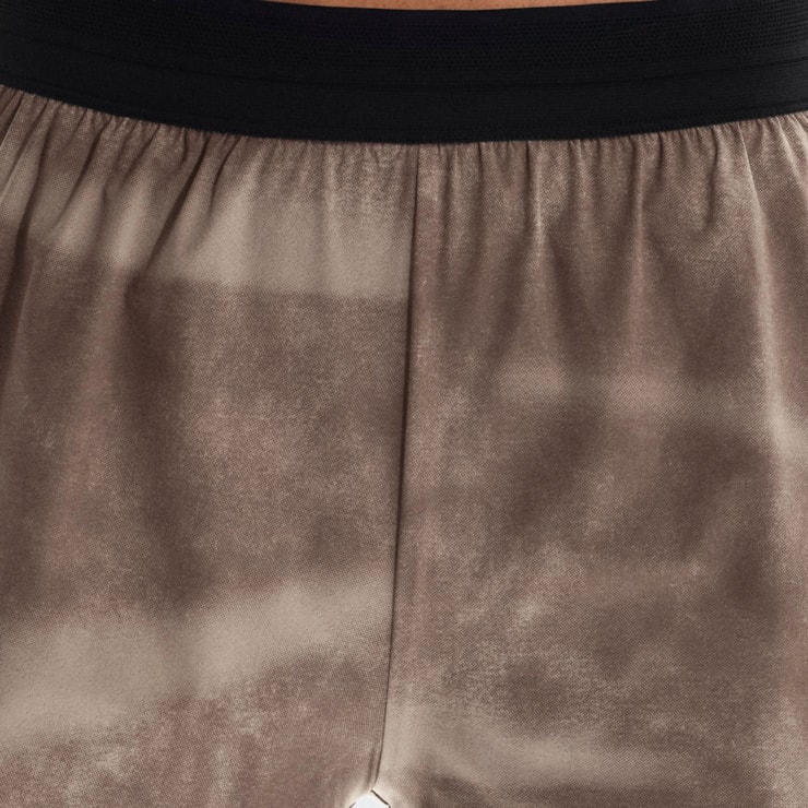 Shorts On Performance Aop 3 Pol Feminino - Marrom