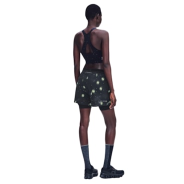 Shorts On Performance Lumos 2 Feminino - Preto/Verde