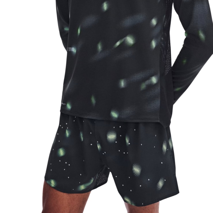 Shorts On Performance Lumos 2 Masculino - Preto/Verde