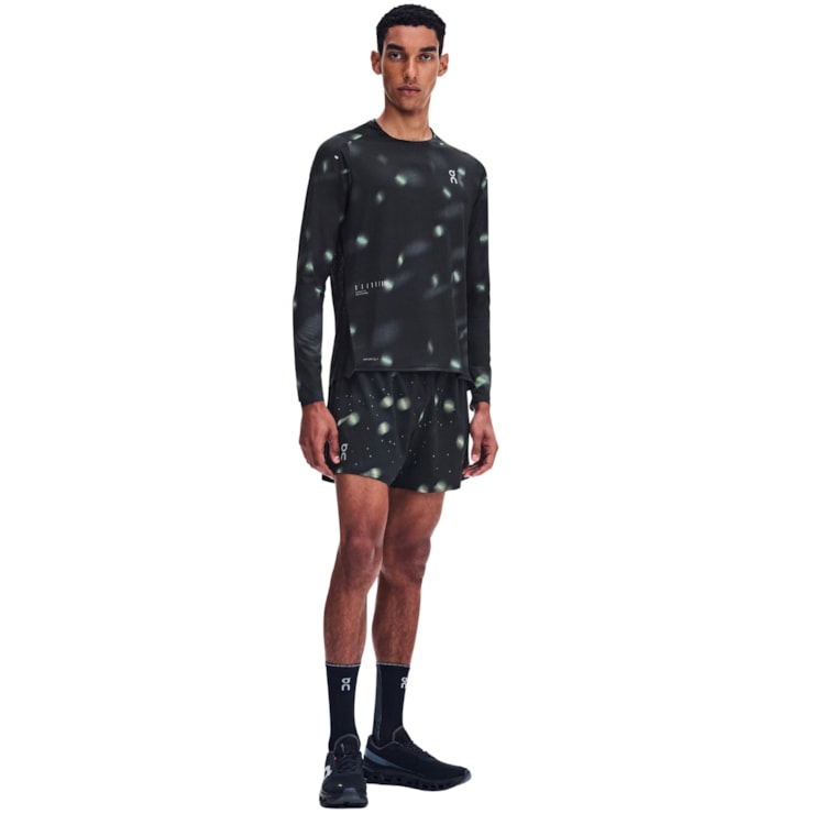 Shorts On Performance Lumos 2 Masculino - Preto/Verde