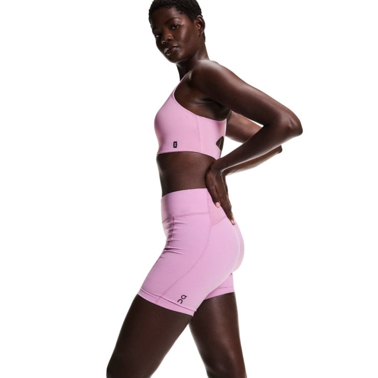 Shorts On Performance Tights Feminino - Rosa