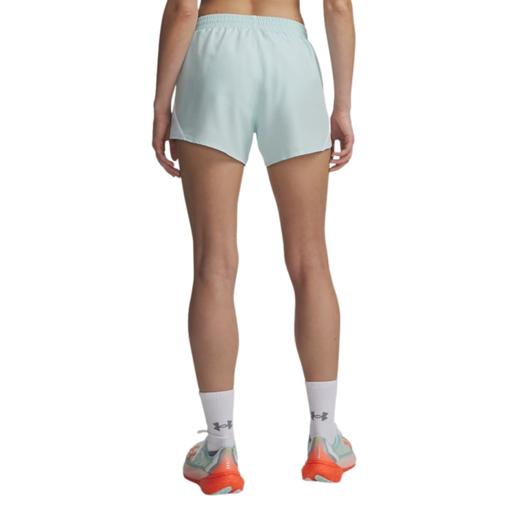 Shorts Under Armour Fly-By 3 Pol Feminino - Verde