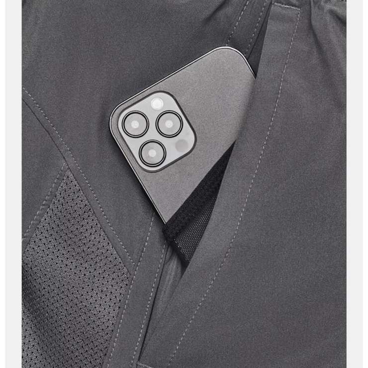 Shorts Under Armour Launch Masculino - Cinza