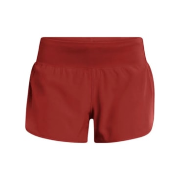 Shorts Under Armour Launch Pro 3 Feminino - Bordô
