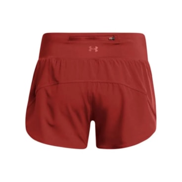 Shorts Under Armour Launch Pro 3 Feminino - Bordô